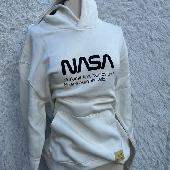 Adidas NASA Cream Color hoodie in size Medium Unisex,All Products : American Fashion Style Bags On Sale